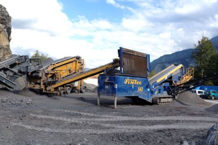 Fintec 542 Schrägsiebanlage