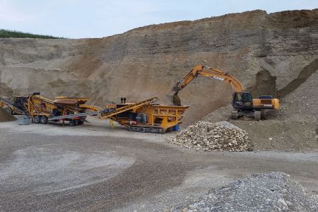 Hartl mit Siebanlage Niagara