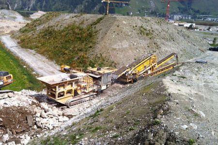 Gipo 130 solo / mit Siebanlage